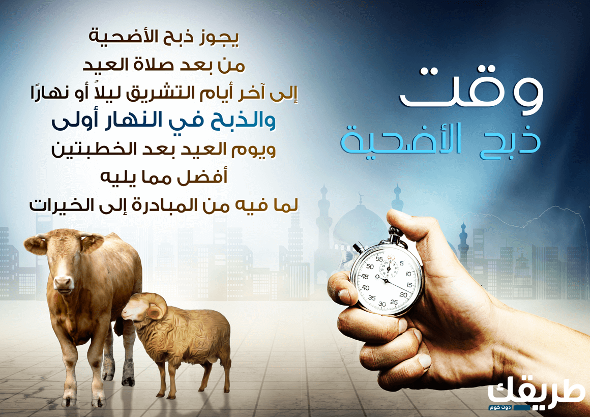 وقت الذبح في عيد الاضحى ومتى ينتهي 6 وقت الذبح في عيد الاضحى ومتى ينتهي